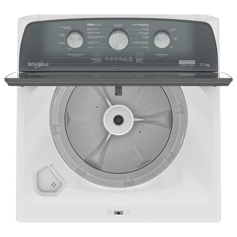 Lavadora Automática Whirlpool 17Kg - Blanca