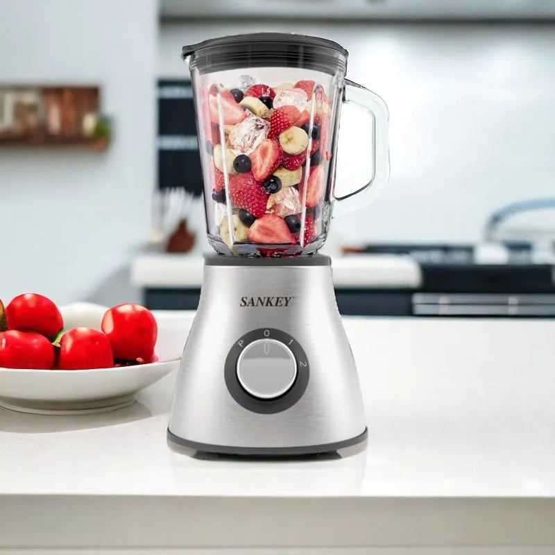 Licuadora Sankey 1.5 Litros / 2 Velocidades / Jarra de Vidrio / 500W
