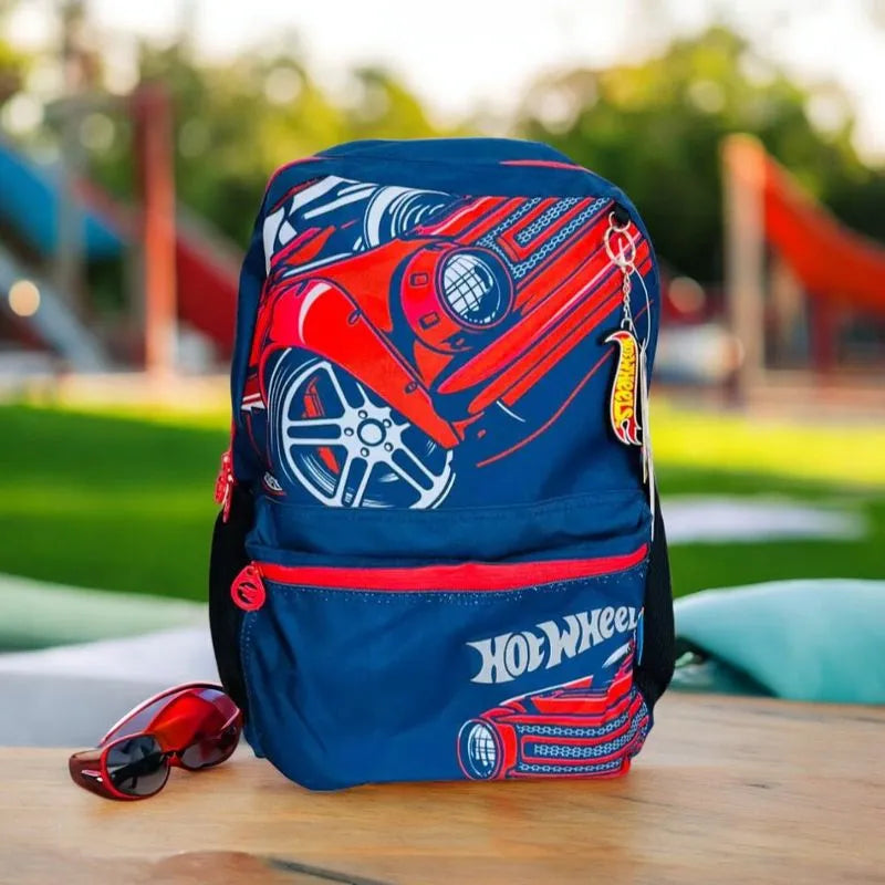 Mochila Escolar Hot Wheels 17"