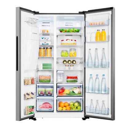 Refrigerador Hisense 19.5 Pies Cúbicos / Inverter/ SBS / Con Dispensador