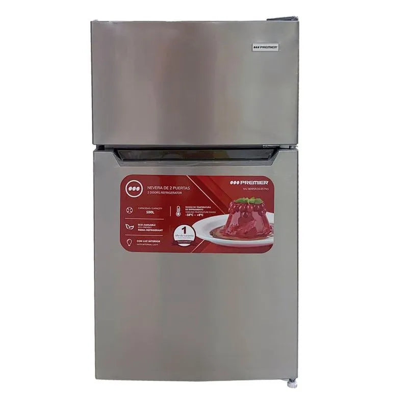 Refrigerador Premier 3.5 Pies Cúbicos Acero Inoxidable