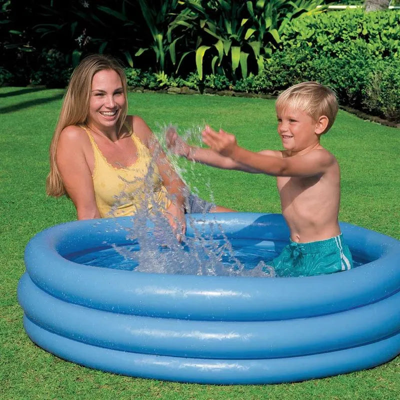 Piscina Inflable Intex 3 Aros Crystal Blue 45" x 10"