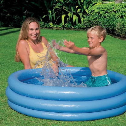 Piscina Inflable Intex 3 Aros Crystal Blue 45" x 10"