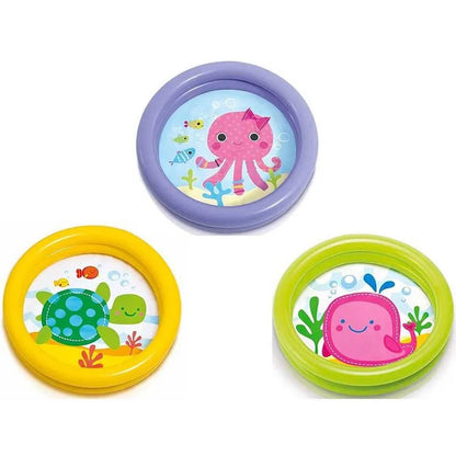 Piscina Para Bebé Intex 2 Aros 24" x 6" - Surtido