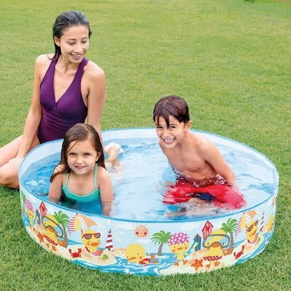 Piscina Rígida Intex Deep Blue Sea Snapset Pool 4" x 10"