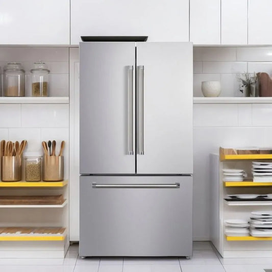 Refrigerador Nisato 20.3 Pies Cúbicos / French Door / Silver