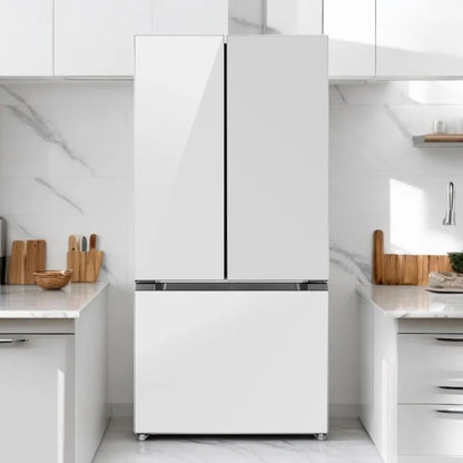 Refrigerador Nisato de 16.5 Pies Cúbicos / French Door / Gris Glaciar