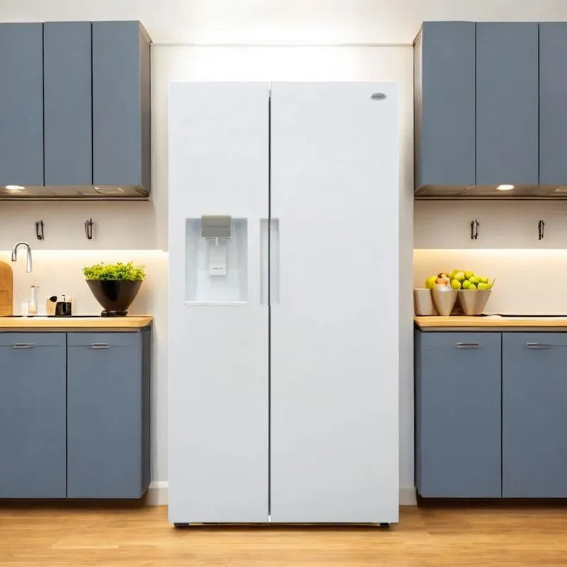 Refrigerador Sankey de 25.3 Pies Cúbicos Con Dispensador de Hielo Y Agua