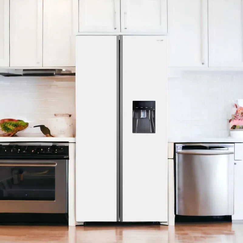 Refrigerador Sankey Con Dispensador de Agua Inverter 15.4 Pies Cúbicos Blanca -1516