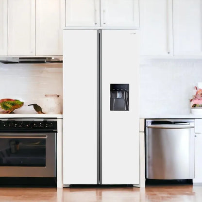 Refrigerador Sankey Con Dispensador de Agua Inverter 15.4 Pies Cúbicos Blanca -1516