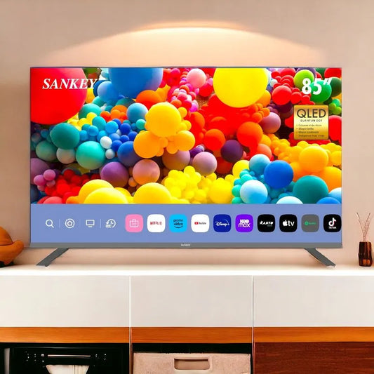 Televisor Sankey 85" / LED / Smart / Sin Marcos