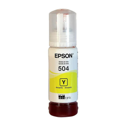 Tinta Para Impresora Epson 504 Amarillo