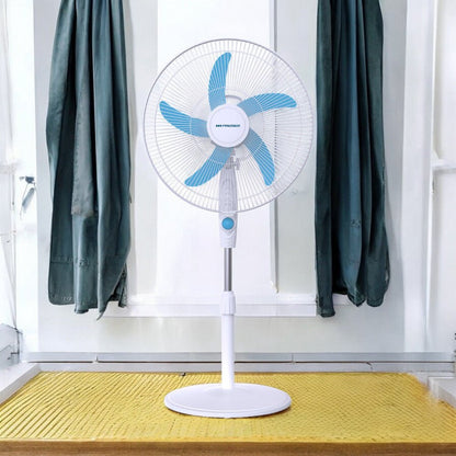 Abanico de Pedestal Premier de 16" / Recargable / Azul - Premier - Titan.com.pa - 7453064742073