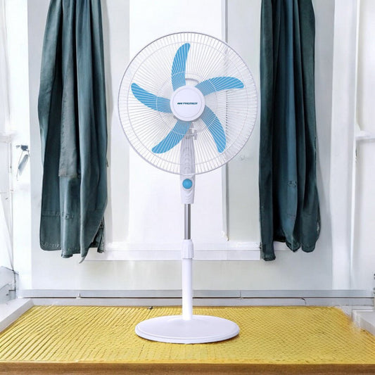 Abanico de Pedestal Premier de 16" / Recargable / Azul - Premier - Titan.com.pa - 7453064742073