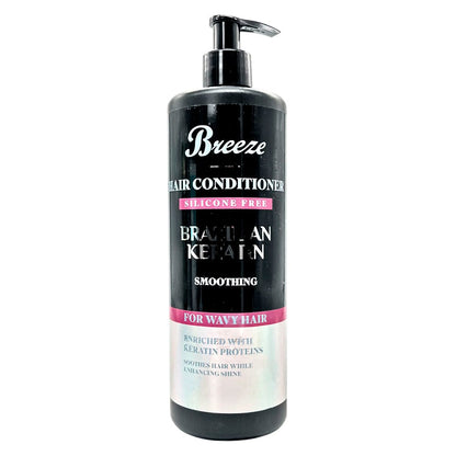 Acondicionador Breeze Para Cabello Ondulado / Con Keratina / 500Ml - Breeze - Titan.com.pa - 8682232511060