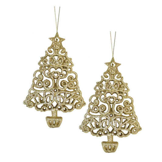 Adorno de Navidad Miró Christmas Árbol 2 Piezas