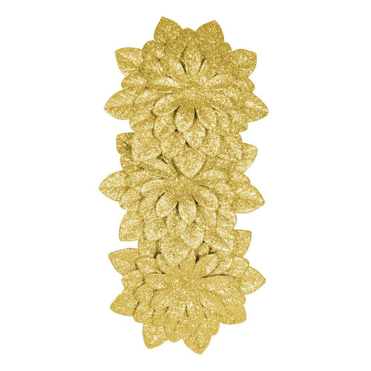 Adorno de Navidad Miró Christmas Flores 3 Piezas