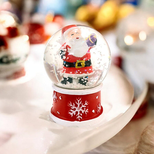 Adorno Globo De Nieve 4X4X 6Cm Santa - Christmas Elegance - Titan.com.pa - 2100000038381