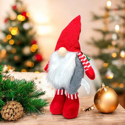 Adorno Navideña Gnomo De Pie De 40 Cm Rojo/ Blanco - CHRISTMAS ELEGANCE - Titan.com.pa - 2100000752645