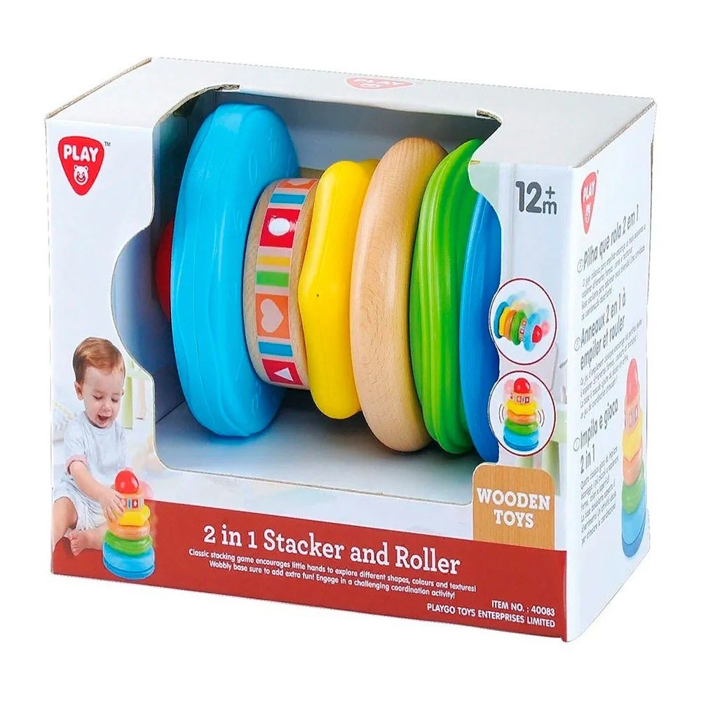 Apilador y Rodillo 2 en 1 / PlayGo - PlayGo - Titan.com.pa - 4892401400833