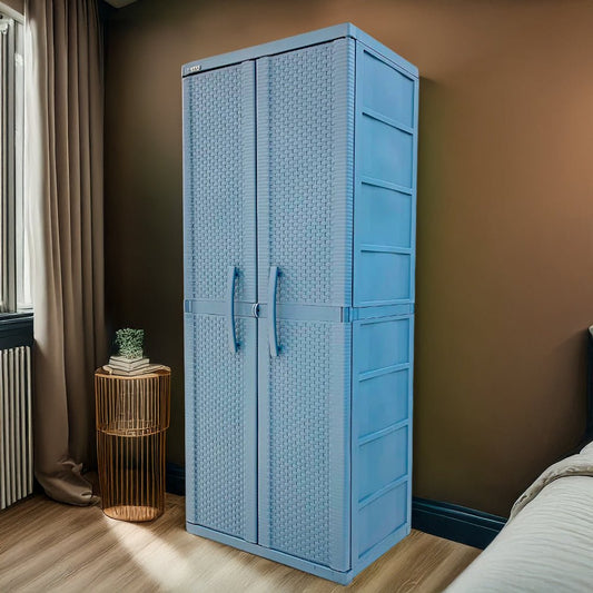 Armario Grande Rattan Rimax / Azul Petróleo - Rimax - Titan.com.pa - 7705152145298