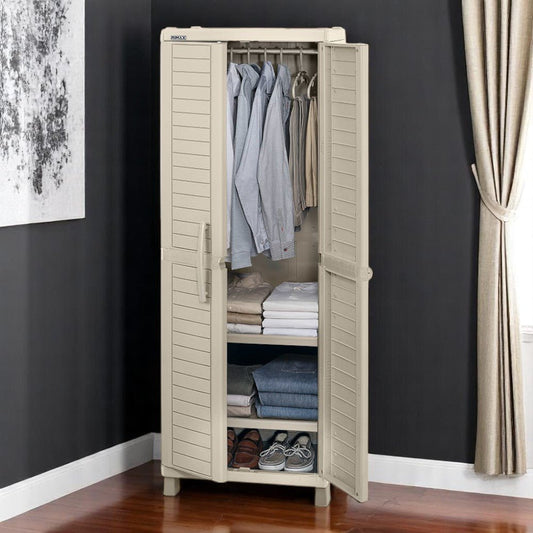 Armario Plástico Barú Rimax Para Ropa / Taupe - Rimax - Titan.com.pa - 7705152092882