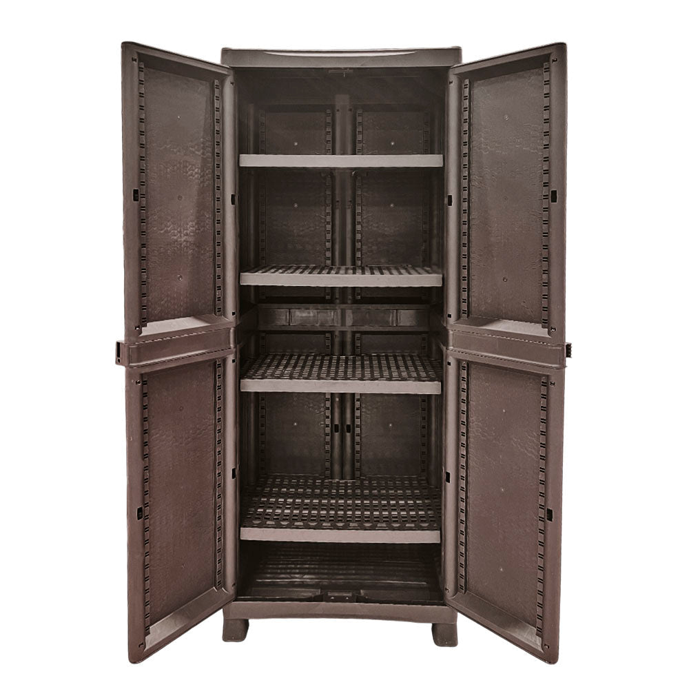 Armario Polinplast de Plástico / Grande - Marrón - Polinplast - Titan.com.pa - 7751772006594