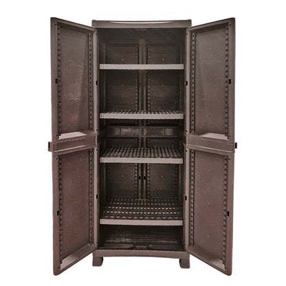 Armario Polinplast de Plástico / Grande - Marrón - Polinplast - Titan.com.pa - 7751772006594