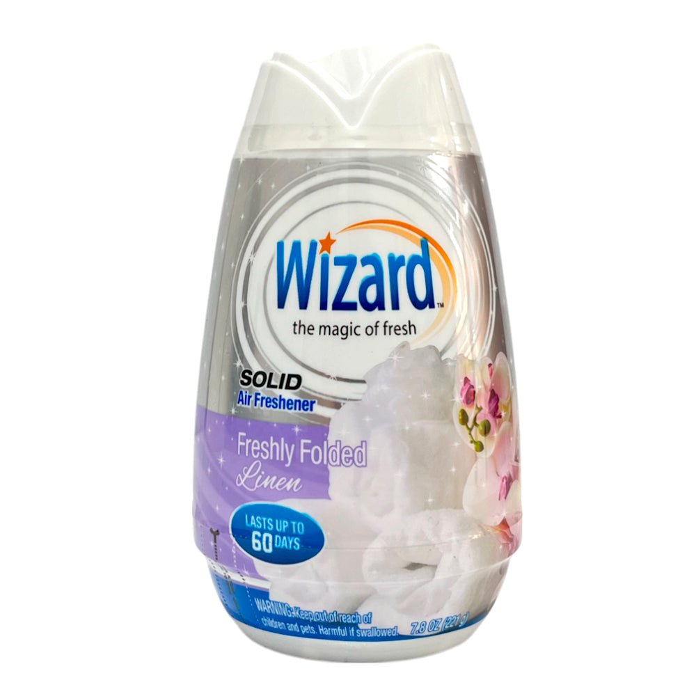 Aromatizante Barra Freshly Folded Linen 7.8 Onza Wizard - Wizard - Titan.com.pa - 850052546977