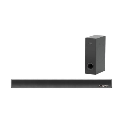 Barra de Sonido Sankey Con Subwoofer 2.1 Canales / HMT - 66BAR/HMT - 66SUB - Sankey - Titan.com.pa - 7453118902828
