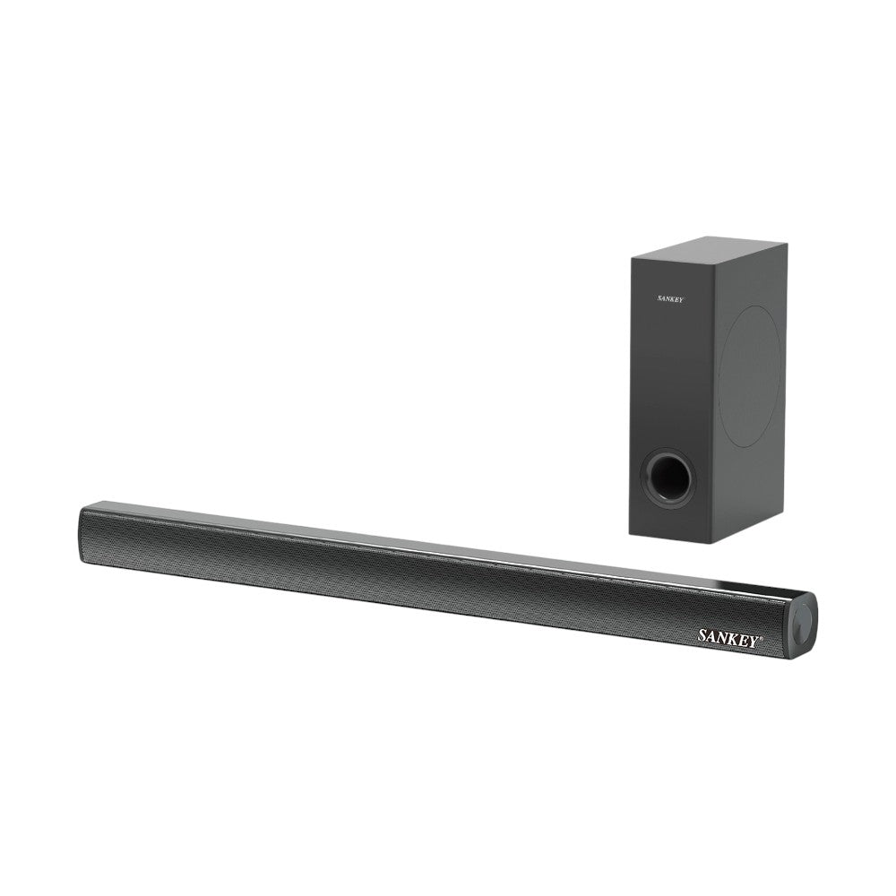 Barra de Sonido Sankey Con Subwoofer 2.1 Canales / HMT - 66BAR/HMT - 66SUB - Sankey - Titan.com.pa - 7453118902828