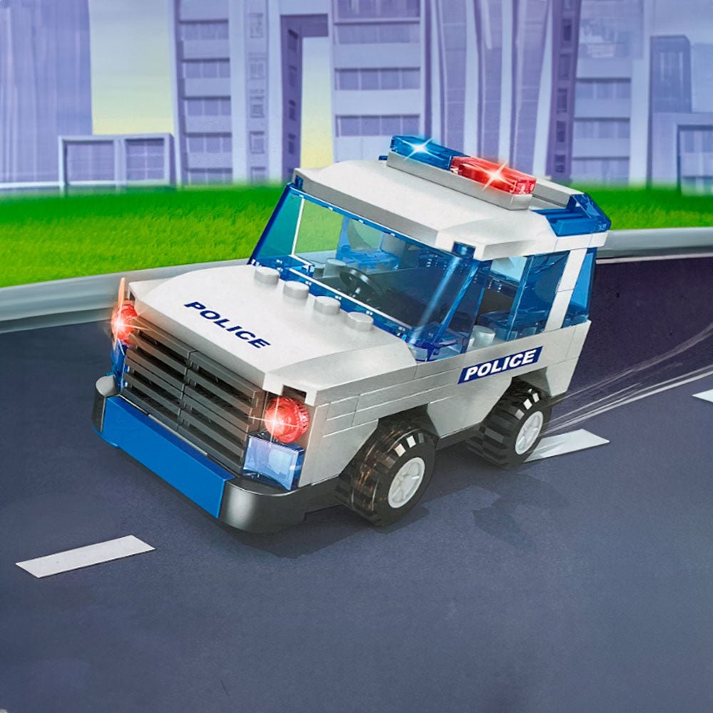 Bloques Auto De Policía De 97 Piezas - Cubic Adventure - Titan.com.pa - 2100000138982