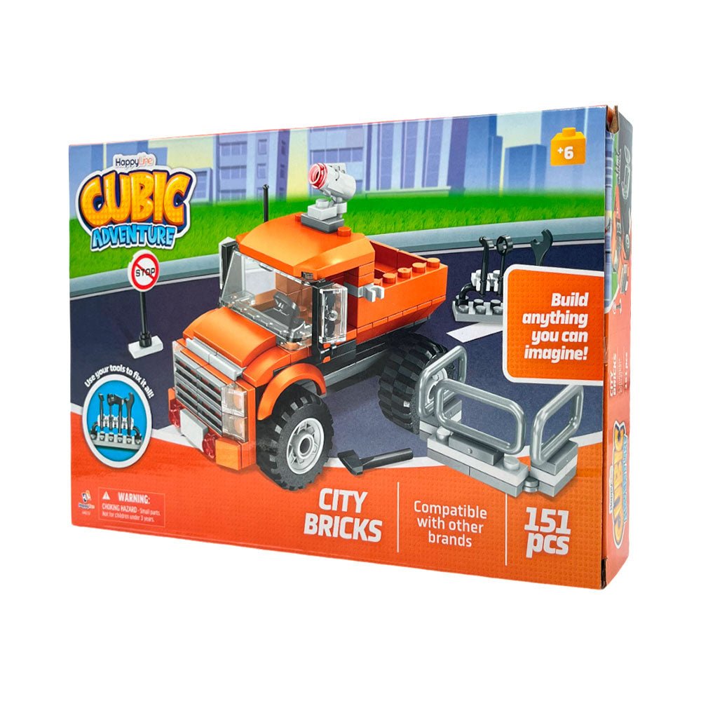 Bloques Ciudad De 151 Piezas - Cubic Adventure - Titan.com.pa - 2100000193127