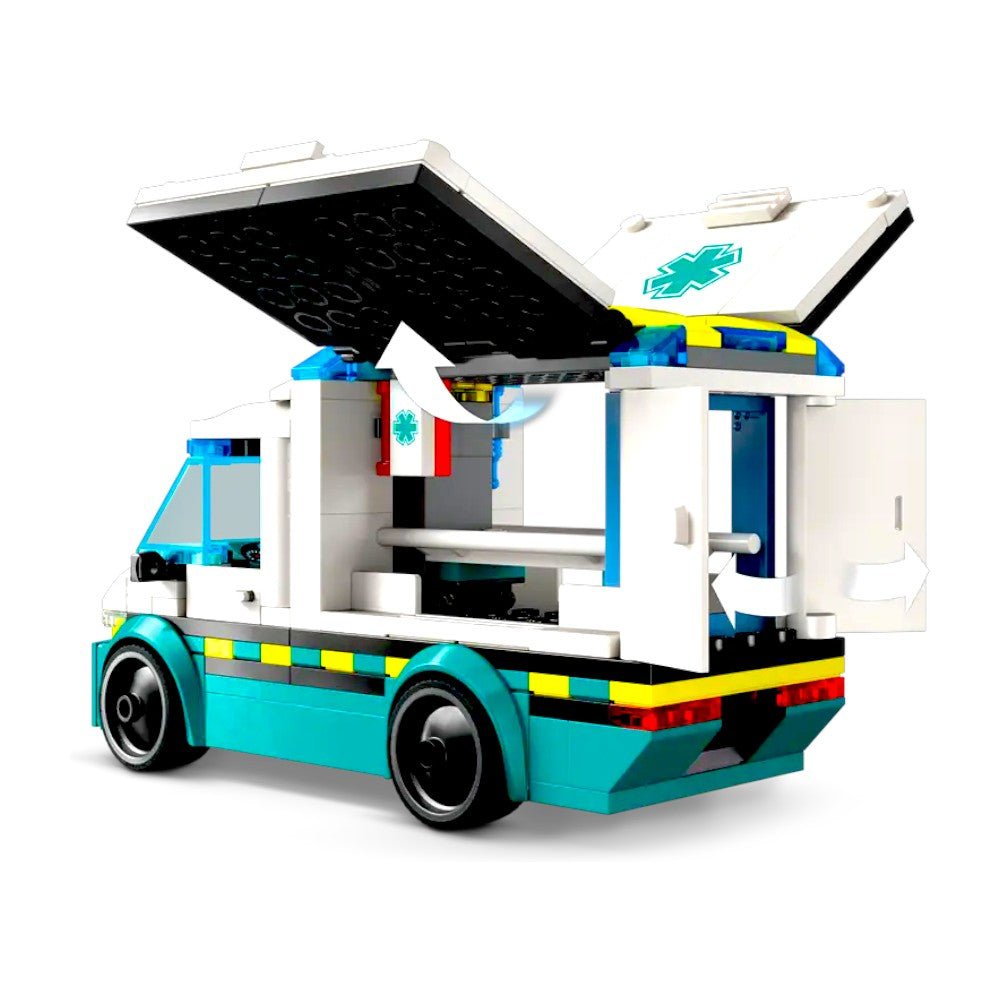 Bloques LEGO Ambulancia De Emergencia - Lego - Titan.com.pa - 673419403528
