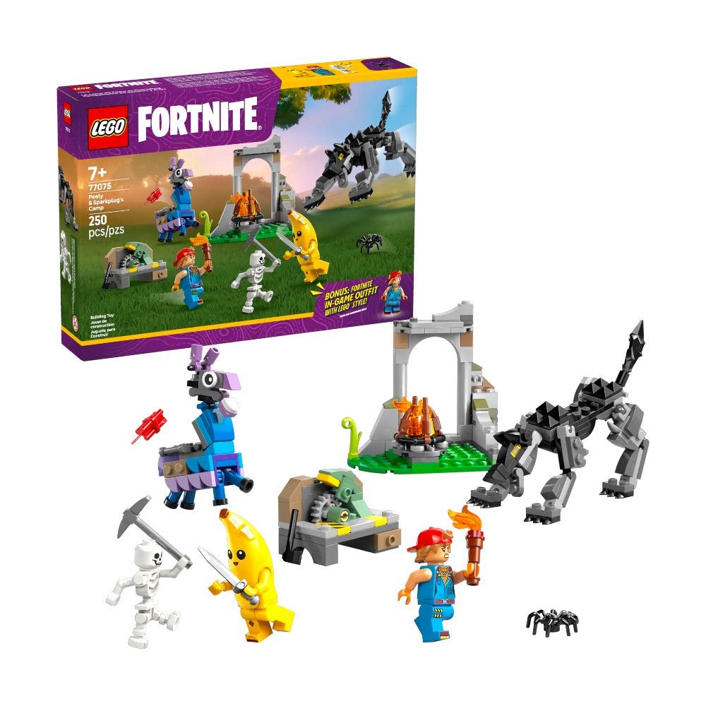 Bloques LEGO Campamento de Bananín y Bujía - Lego - Titan.com.pa - 673419407441