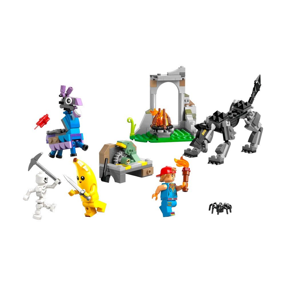 Bloques LEGO Campamento de Bananín y Bujía - Lego - Titan.com.pa - 673419407441