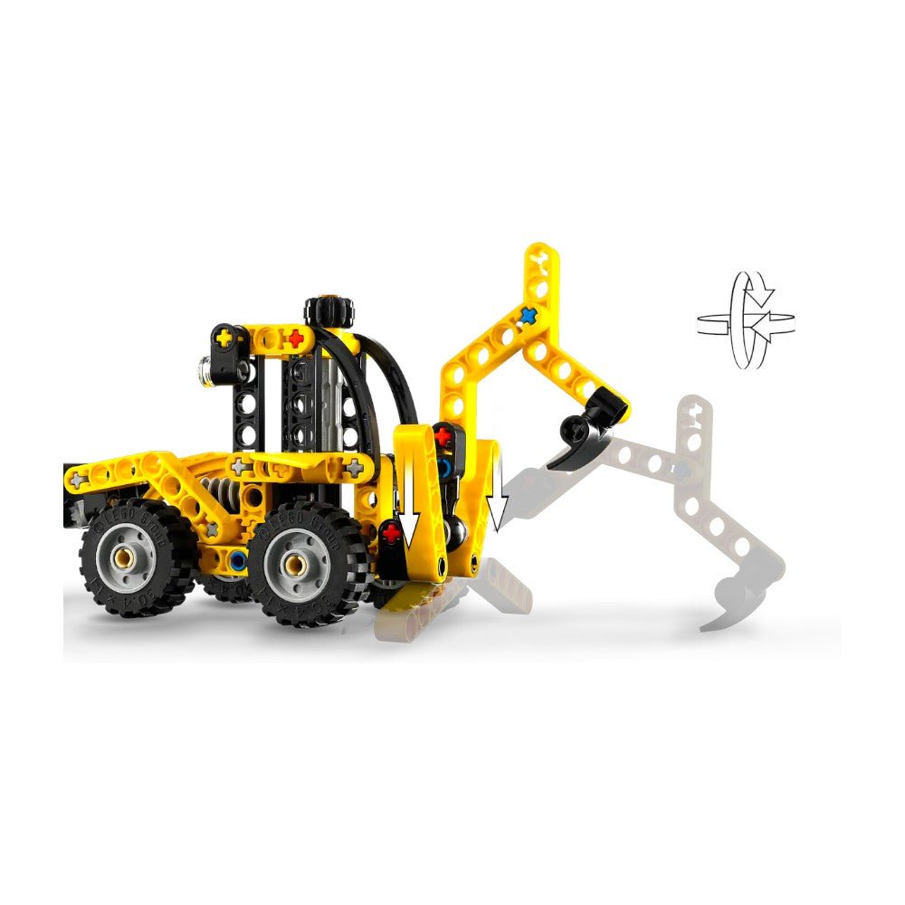 Bloques LEGO Cargadora Retroexcavadora - Lego - Titan.com.pa - 673419403108