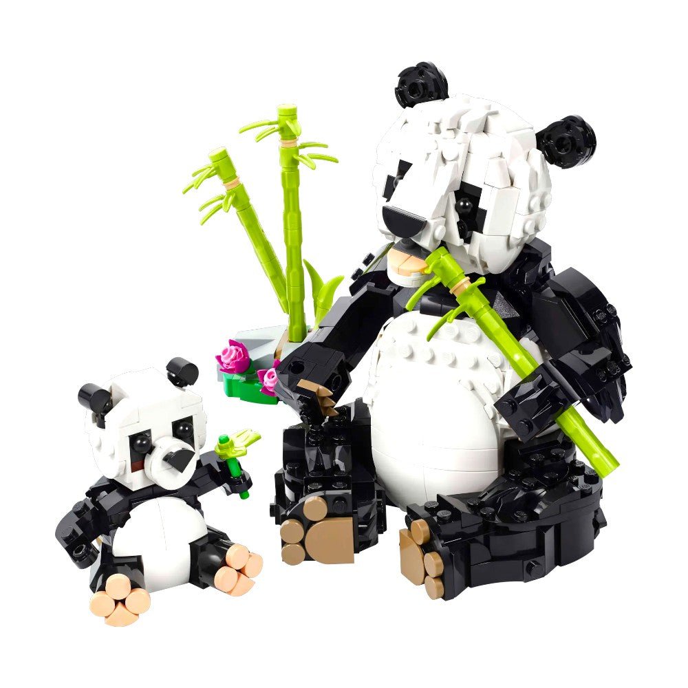 Bloques LEGO Fauna Salvaje: Familia de Pandas - Lego - Titan.com.pa - 673419407182