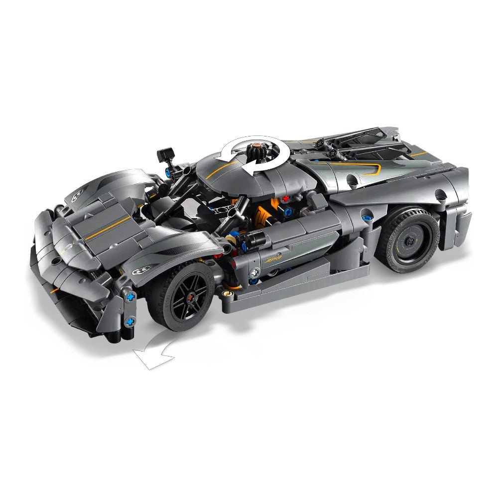 Bloques LEGO Hiperauto Koenigsegg Jesko Absolut Gris - Lego - Titan.com.pa - 673419389150