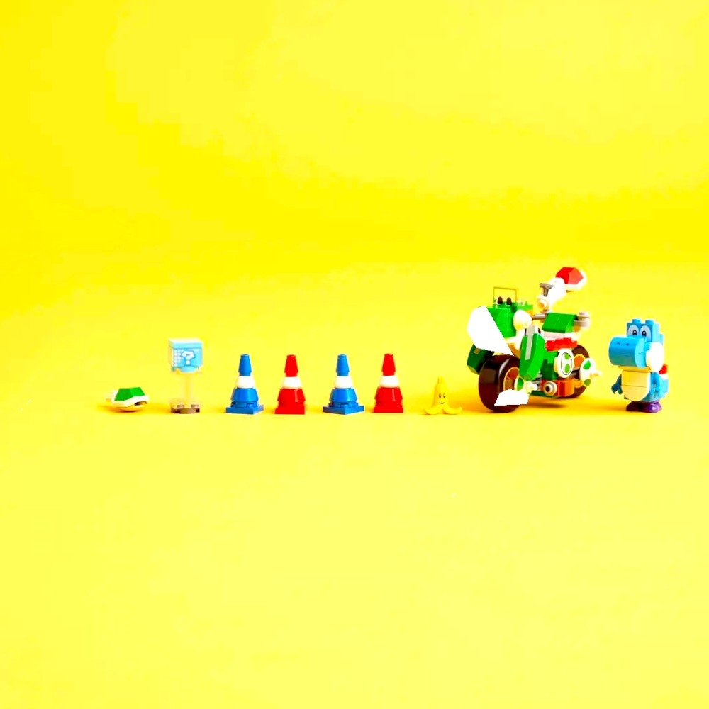 Bloques LEGO Mario Kart: Moto Yoshi - Lego - Titan.com.pa - 673419405621
