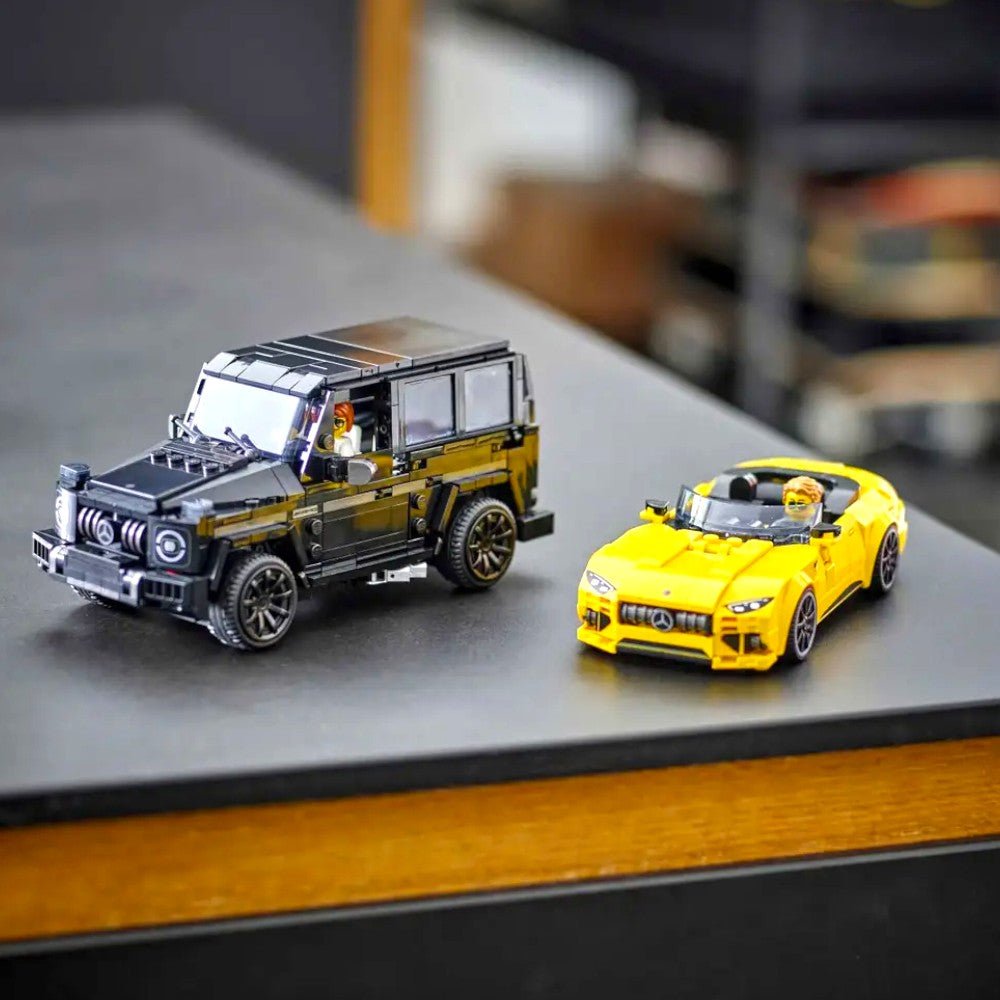 Bloques LEGO Mercedes - AMG G 63 y Mercedes - AMG SL 63 - Lego - Titan.com.pa - 673419389129