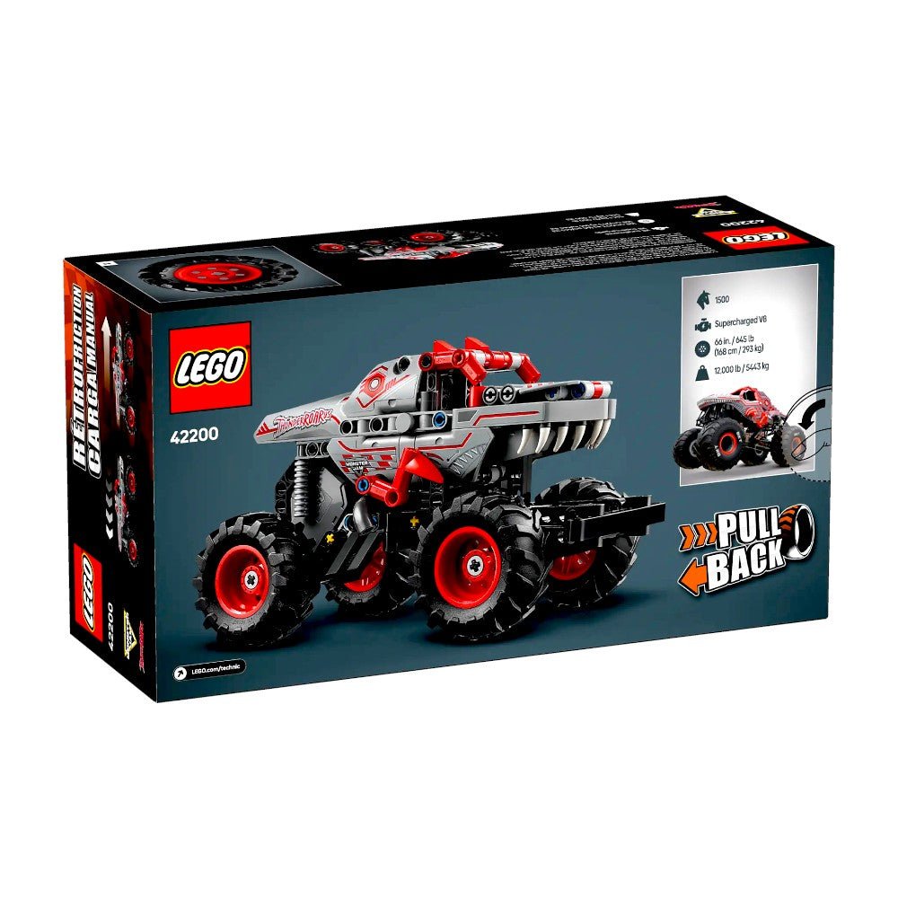Bloques LEGO Monster Jam ThunderROARus con Motor de Carga Manual - Lego - Titan.com.pa - 673419405454