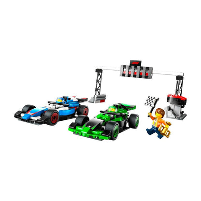 Bloques LEGO Parrilla de F1 con Autos de Carreras VCARB y Sauber - Lego - Titan.com.pa - 673419409704