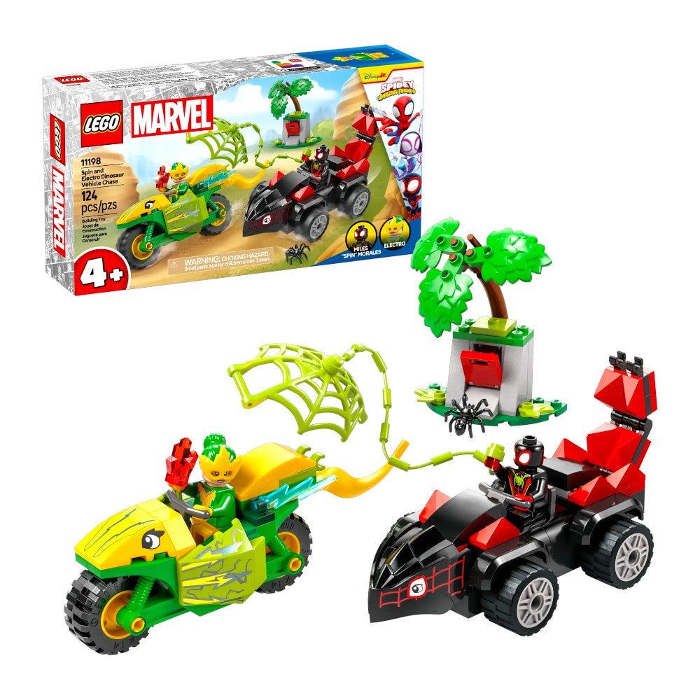 Bloques LEGO Vehículo Dinosaurio Spin Y Electro - Lego - Titan.com.pa - 673419404358