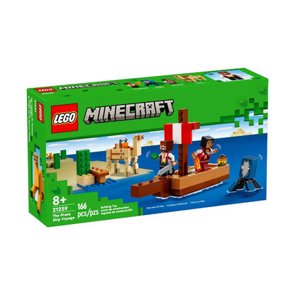 Bloques Minecraft LEGO / El Viaje en el Barco Pirata - Lego - Titan.com.pa - 673419388535
