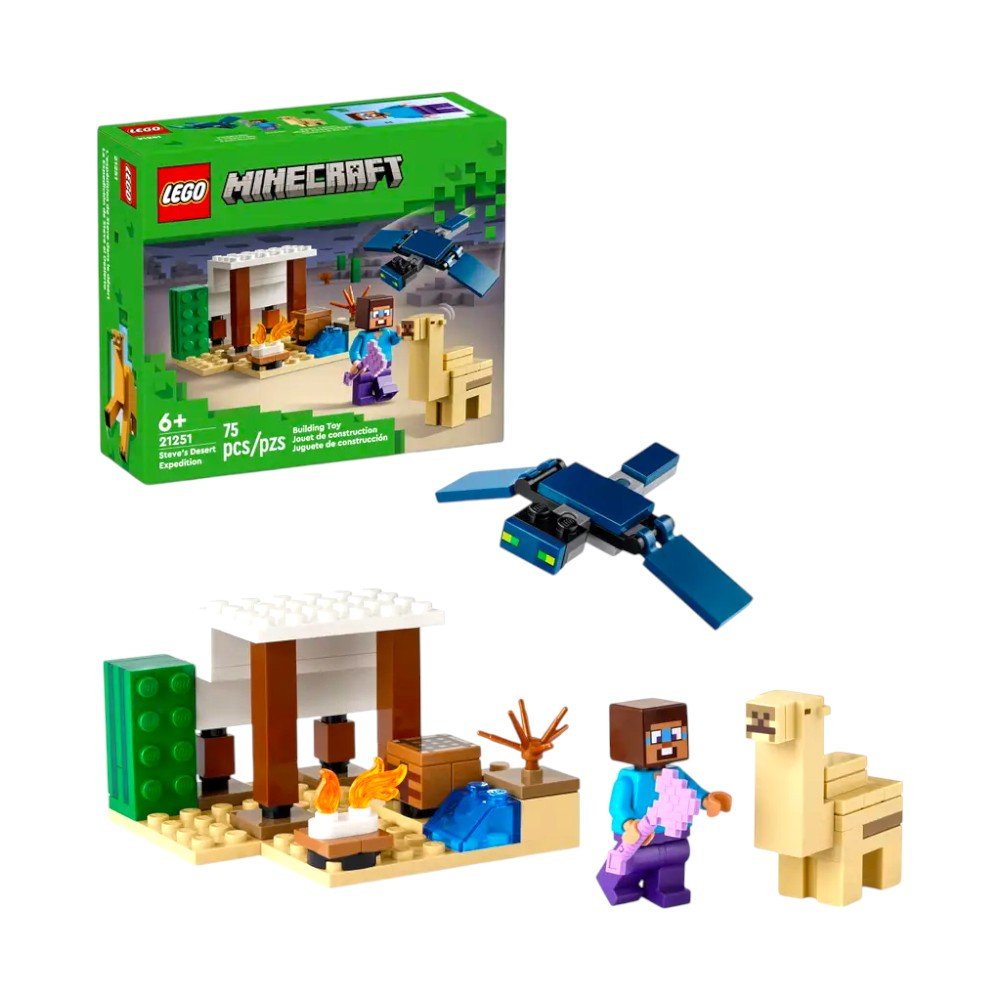 Bloques Minecraft LEGO / La Expedición de Steve al Desierto - Lego - Titan.com.pa - 673419388450