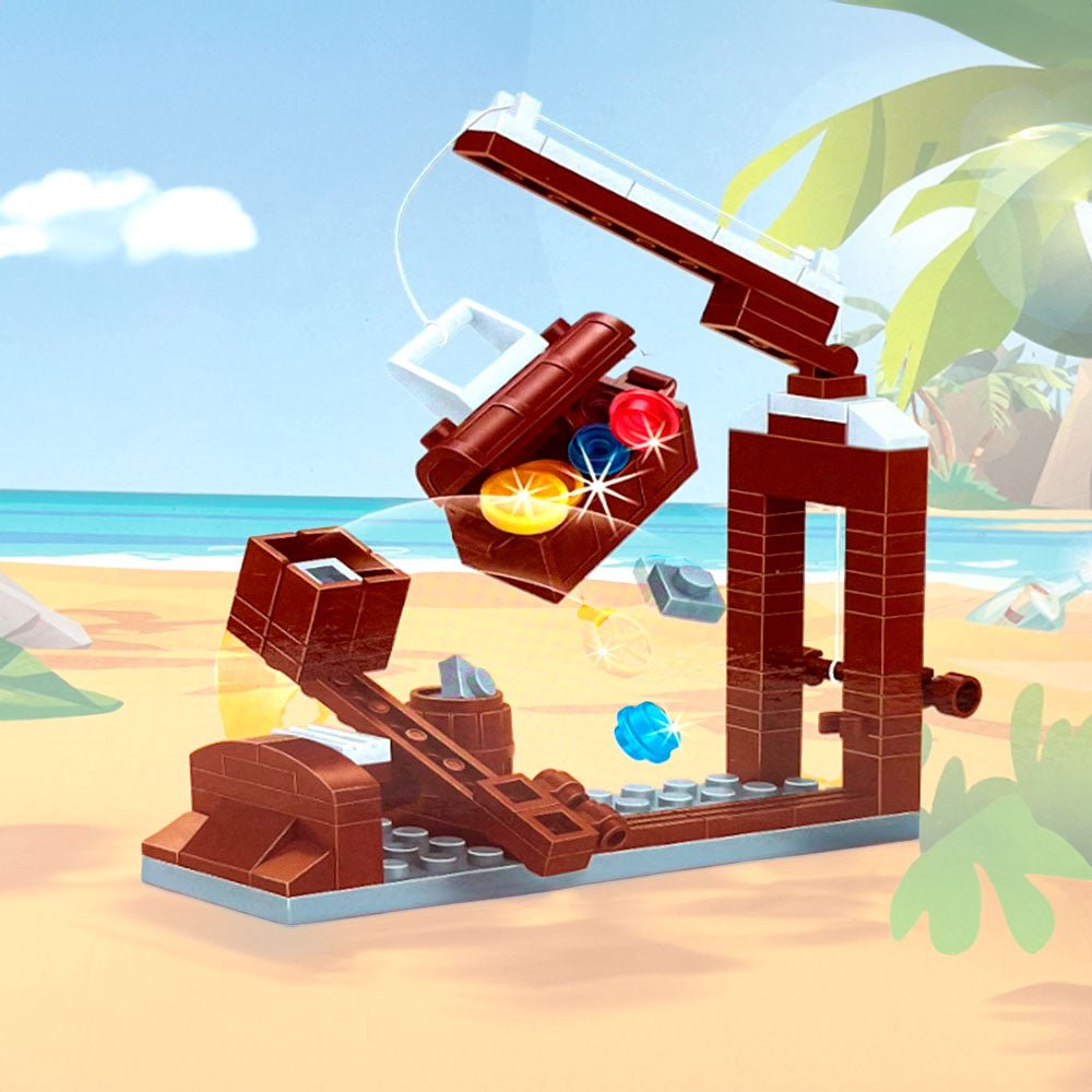 Bloques Piratas De 4 Diseños Surtido - Cubic Adventure - Titan.com.pa - 2100000863204