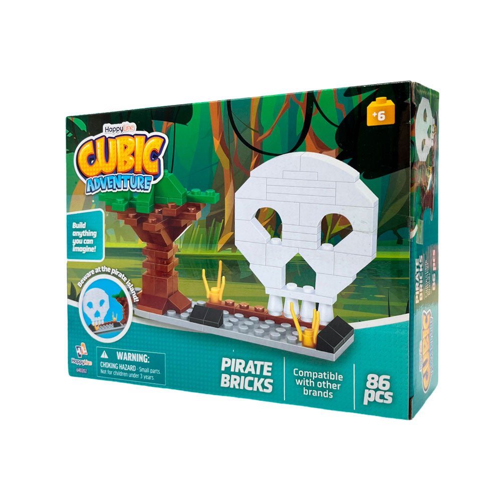 Bloques Piratas De 4 Diseños Surtido - Cubic Adventure - Titan.com.pa - 2100000863204