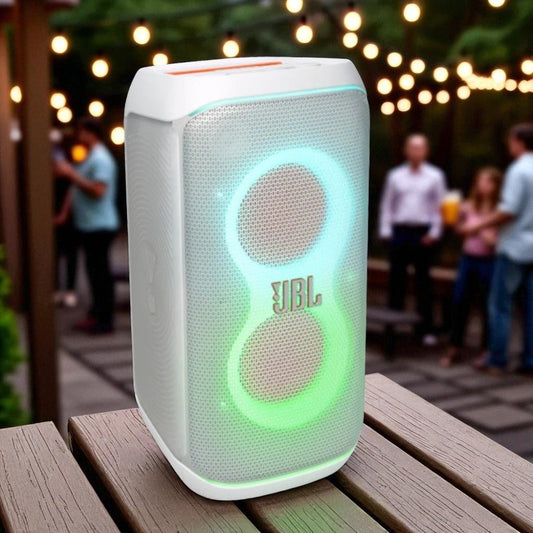 Bocina JBL PartyBox 120 / 160W / Blanco - JBL - Titan.com.pa - 050036407052