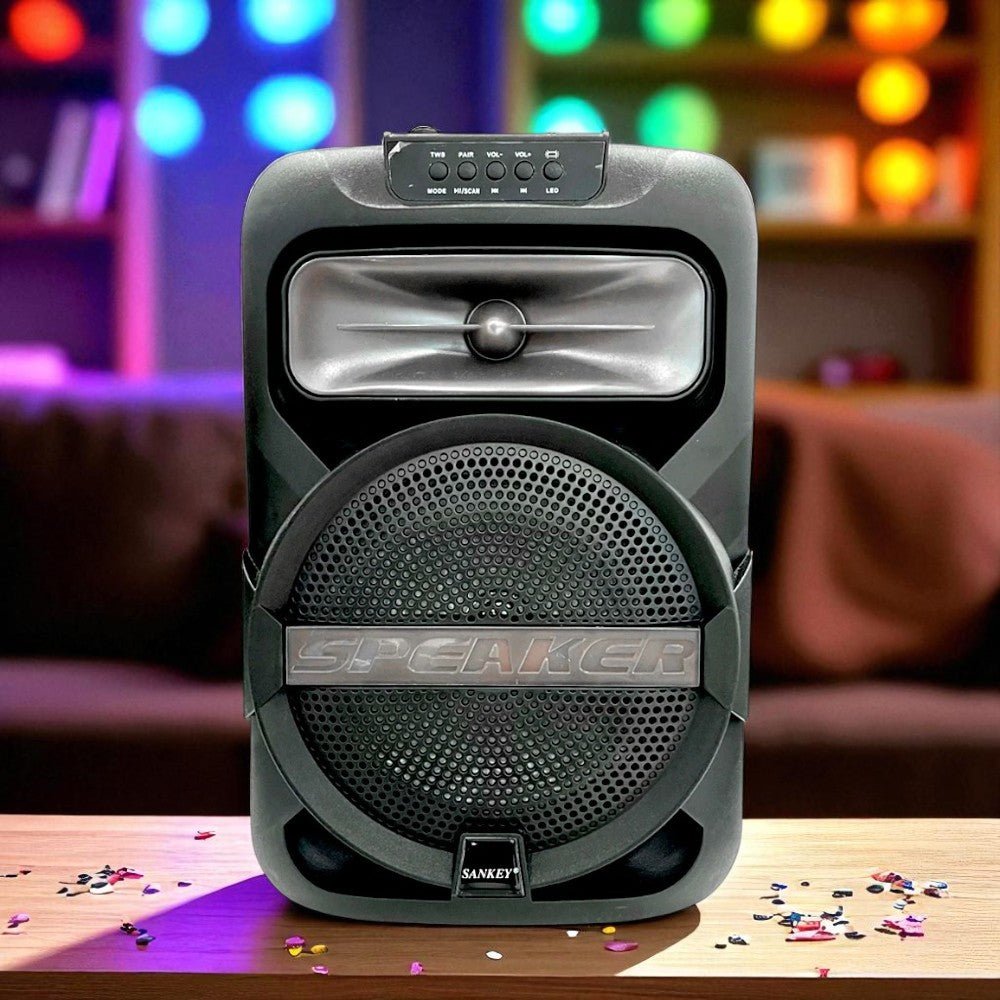 Bocina Portátil 8" Sankey / Bluetooth / FM / 8W - Sankey - Titan.com.pa - 7453118905027